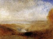Joseph Mallord William Turner Landscape with a River and a Bay in the Background china oil painting reproduction
